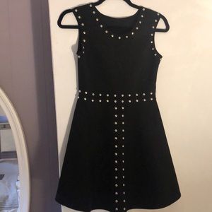 Cheryl Kids Creations Black Suede Dress Size Large
